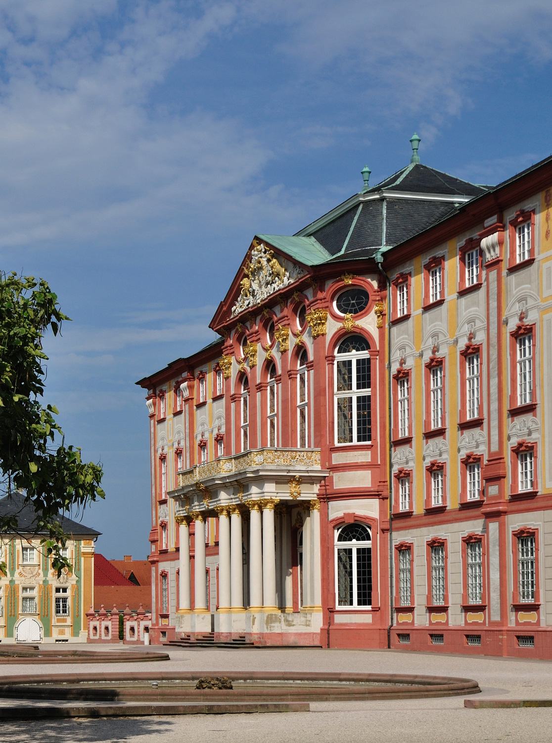 Schloss Bruchsal (Damiansburg) im Landkreis Karlsruhe