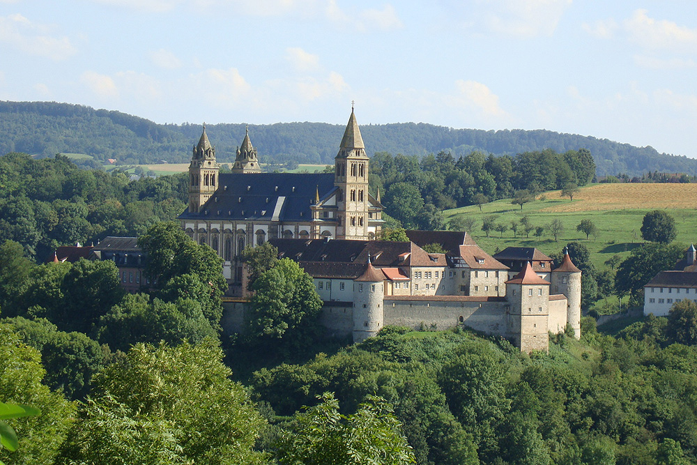 Comburg (Großcomburg, Komburg) im Landkreis Schwäbisch Hall