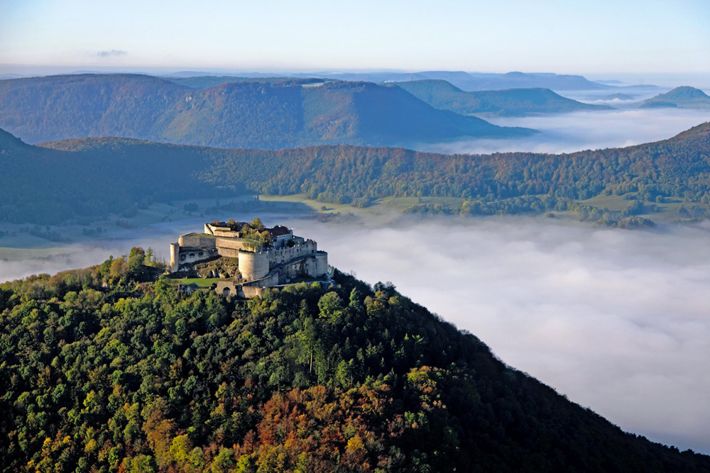 Burgruine Hohenneuffen im Landkreis Esslingen