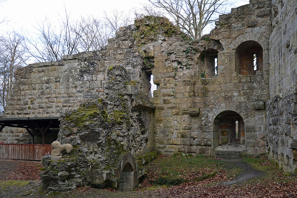 Burgruine Blankenhorn im Landkreis Heilbronn