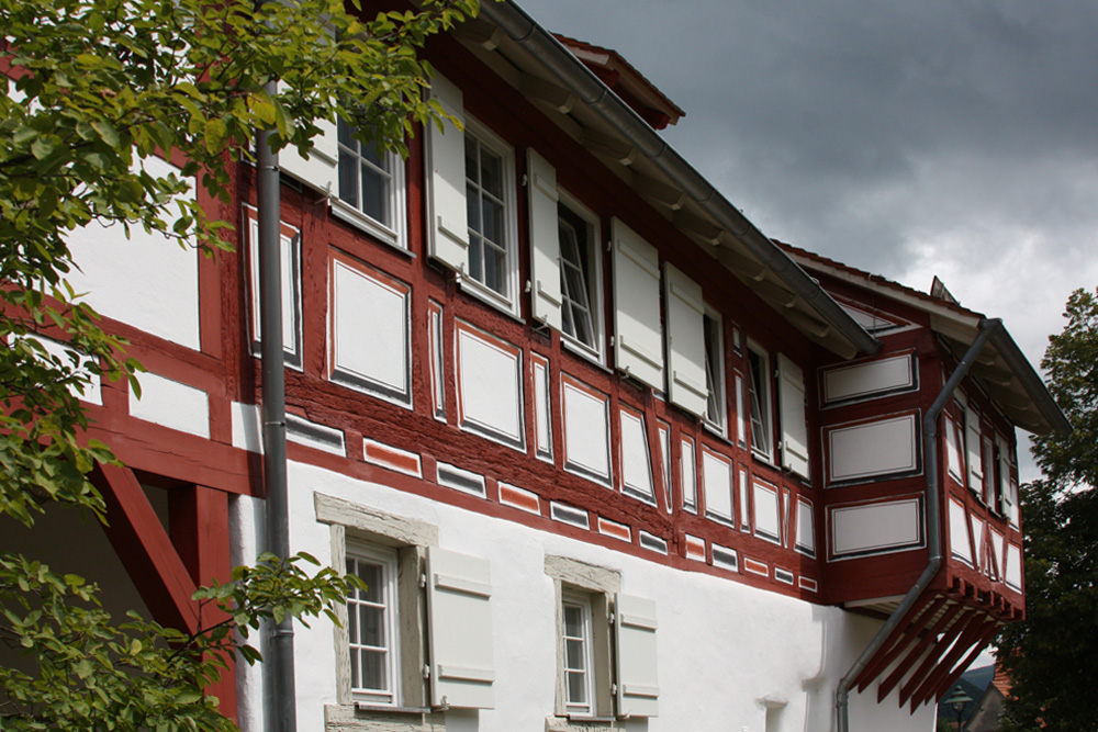 Schlössle Oberlenningen (Schloss Lenningen) im Landkreis Esslingen