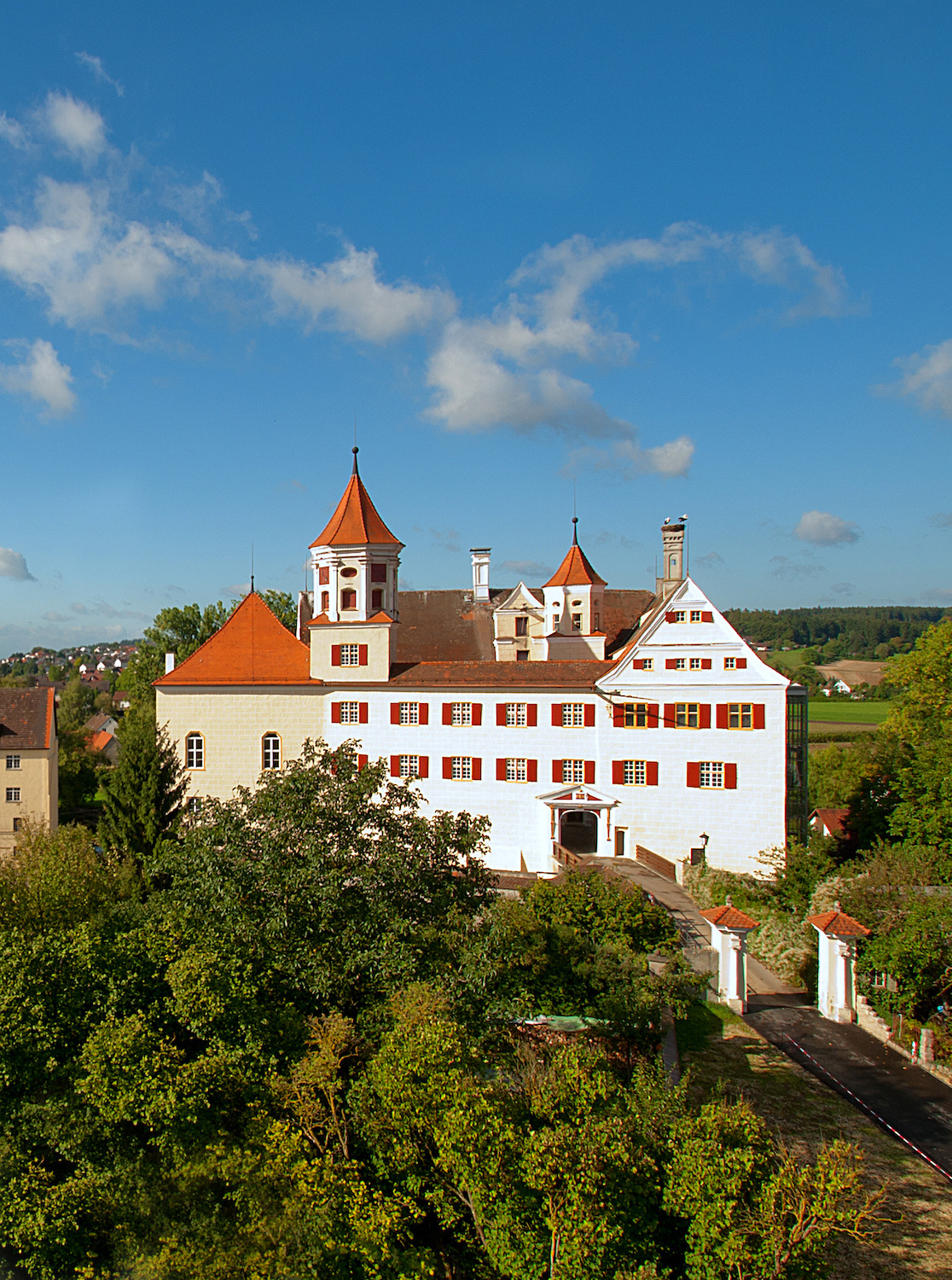 Schloss Brenz (Güssen-Schlösschen, Schloss Sontheim) im Landkreis Heidenheim