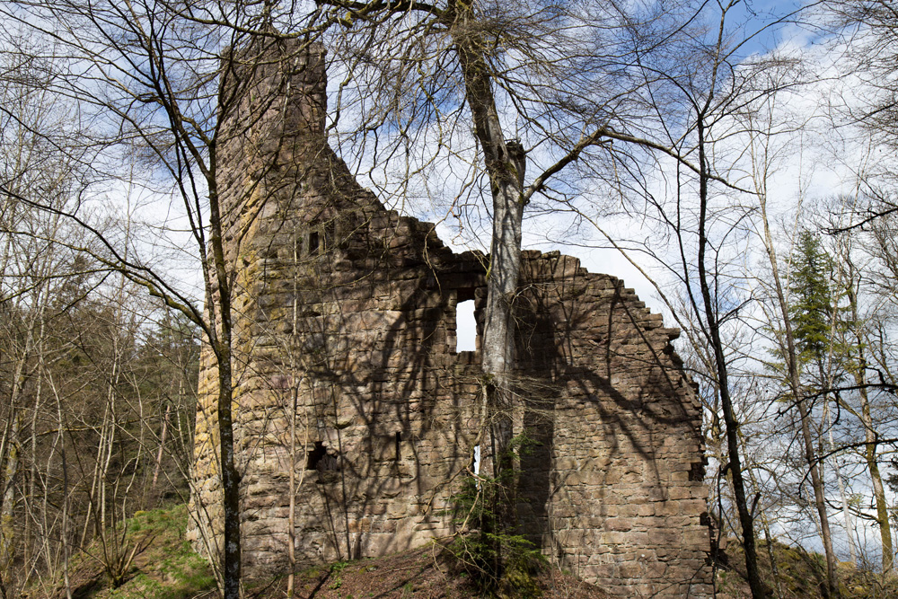 Burgruine Lichtenfels (Dornhan) im Landkreis Rottweil