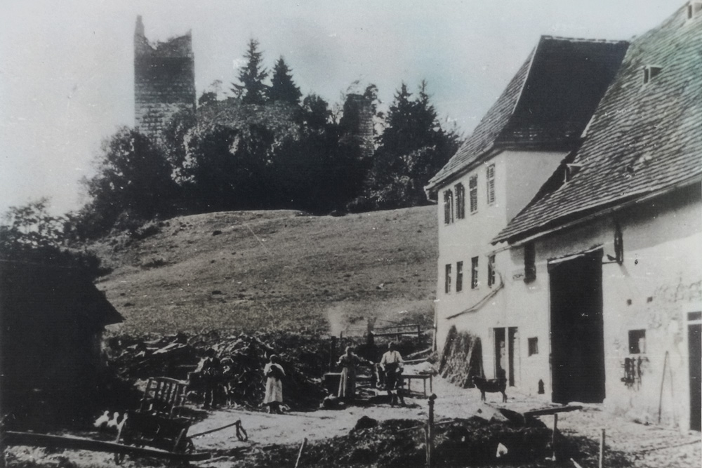 Burgruine Kallenberg im Landkreis Tuttlingen