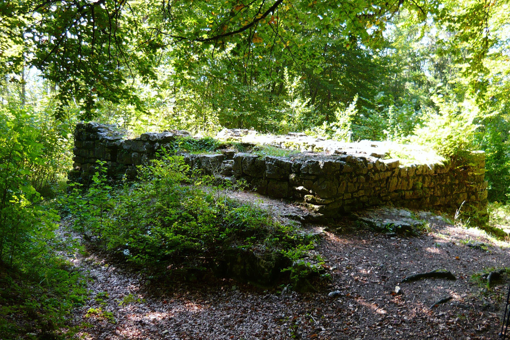 Burgruine Luginsfeld im Landkreis Tuttlingen