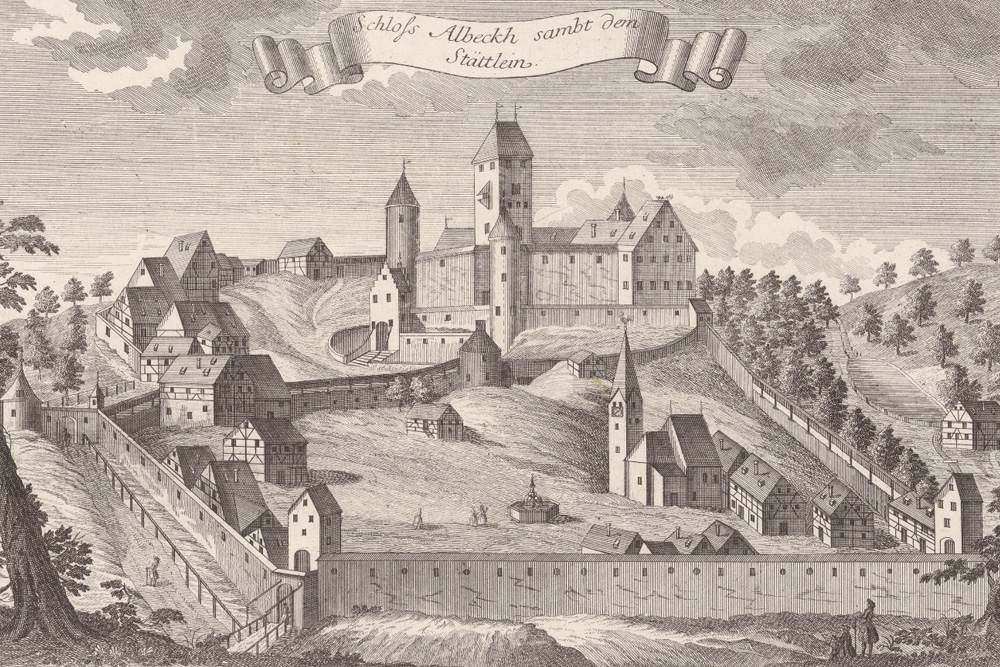 Ruine Albeck (Burg Sulz) im Landkreis Rottweil