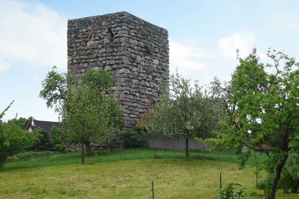Burg Hatzenturm (Burg Wolpertswende) im Landkreis Ravensburg