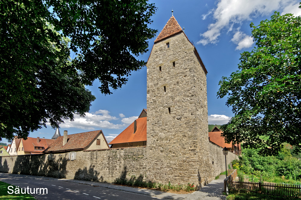 Stadtbefestigung Niedernhall im Hohenlohekreis