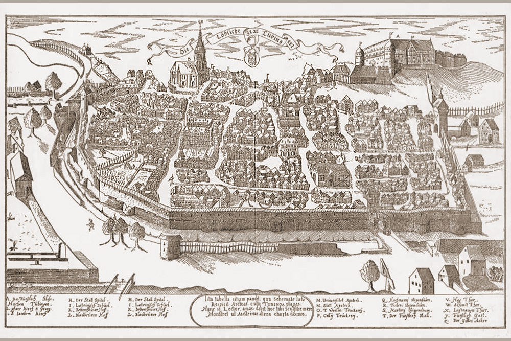 Stadtbefestigung Tübingen im Landkreis Tübingen