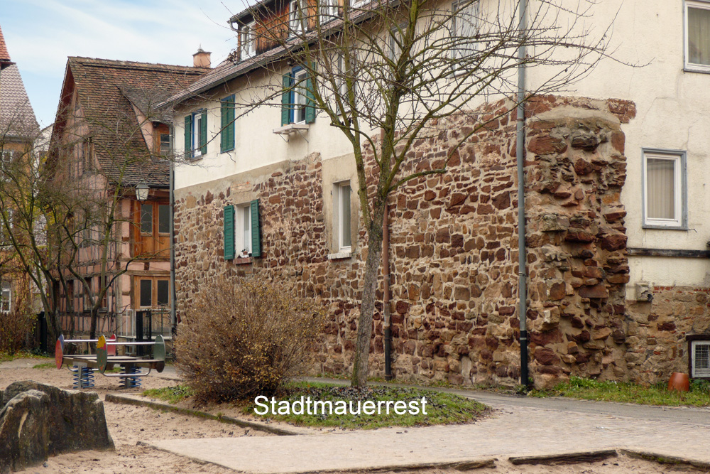 Stadtbefestigung Tübingen im Landkreis Tübingen