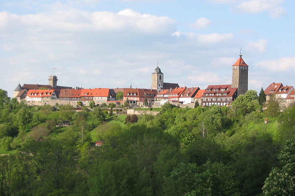 Stadtbefestigung Waldenburg (Württemberg) im Hohenlohekreis