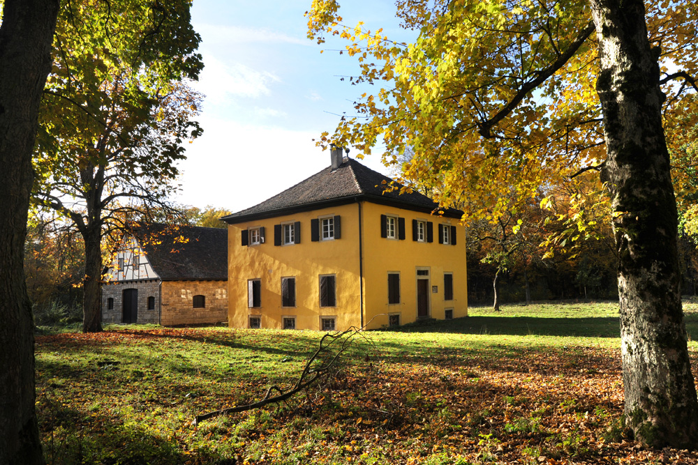 Jagdschloss Karlsberg (Schloss Karlsberg, Jagdschloss Carlsberg) im Main-Tauber-Kreis