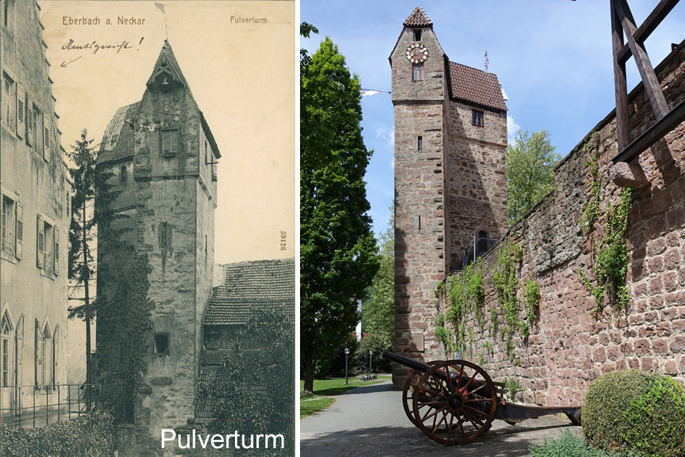 Stadtbefestigung Eberbach im Rhein-Neckar-Kreis