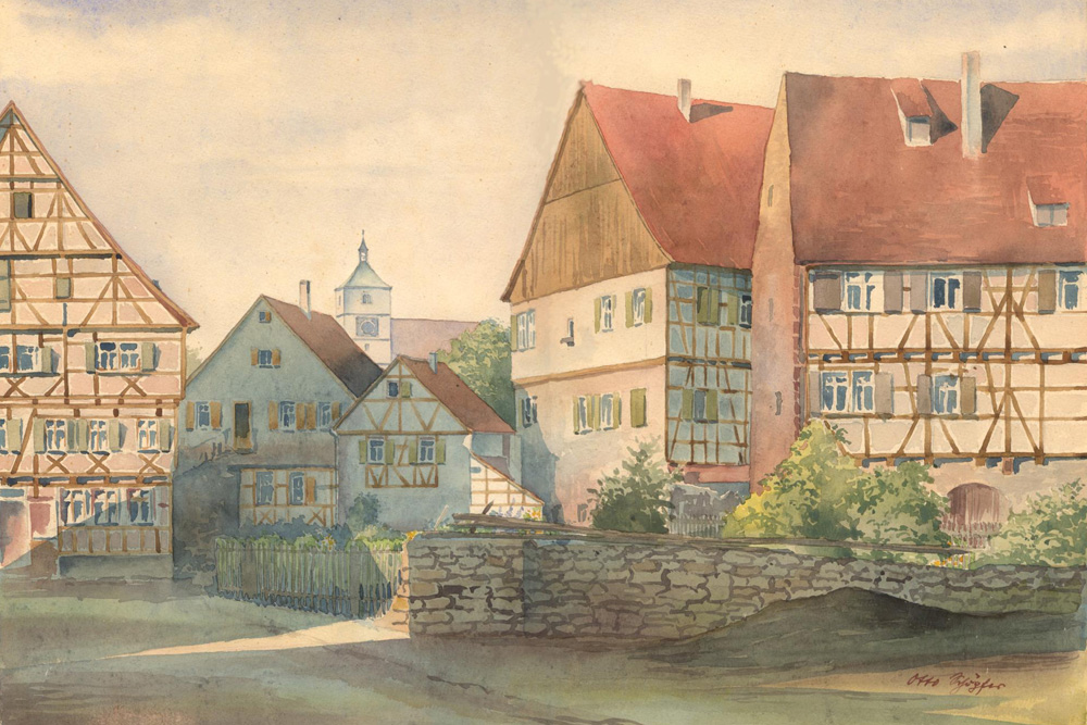 Stadtbefestigung Vellberg im Landkreis Schwäbisch Hall