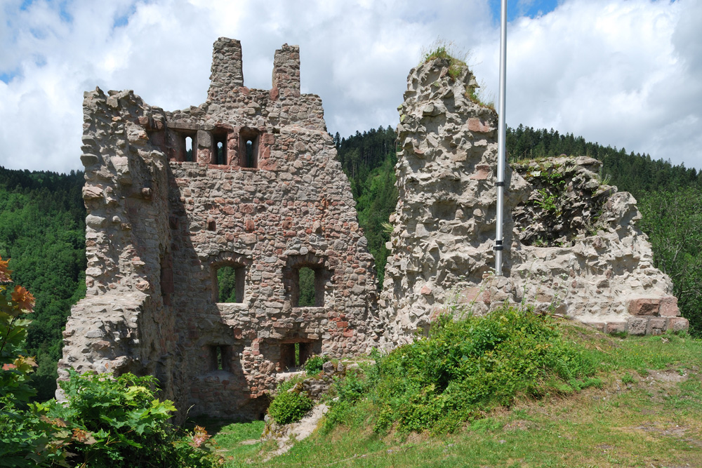 Burgruine Schenkenburg (Schenkenzell) im Landkreis Rottweil