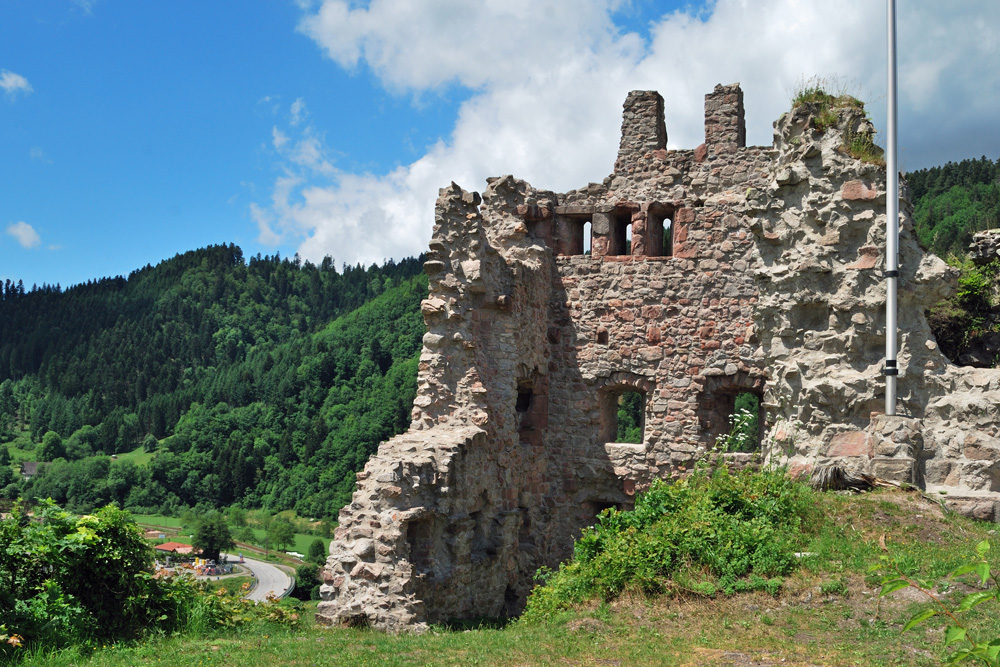 Burgruine Schenkenburg (Schenkenzell) im Landkreis Rottweil