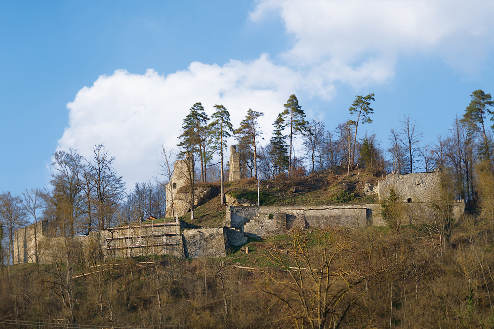 Burgruine Wehrstein im Landkreis Rottweil