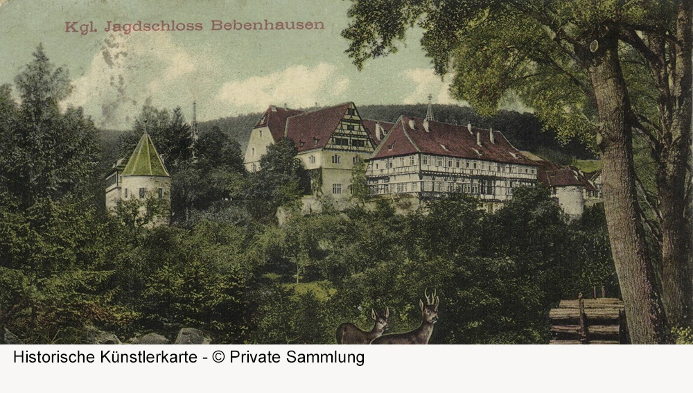 Schloss Bebenhausen (Kloster Bebenhausen) im Landkreis Tübingen