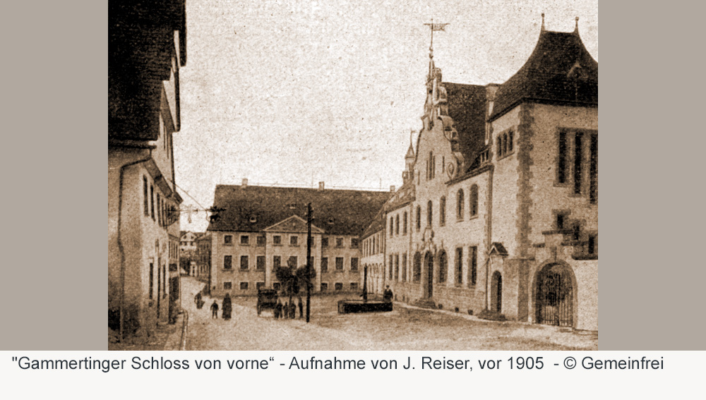 Schloss Gammertingen (Speth'sches Schloss) im Landkreis Sigmaringen