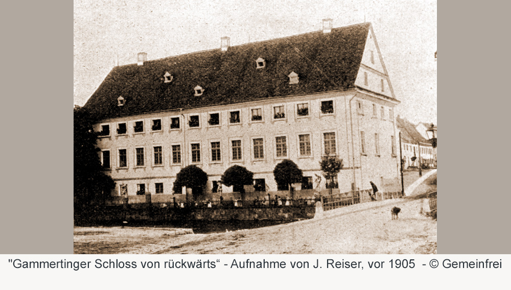 Schloss Gammertingen (Speth'sches Schloss) im Landkreis Sigmaringen