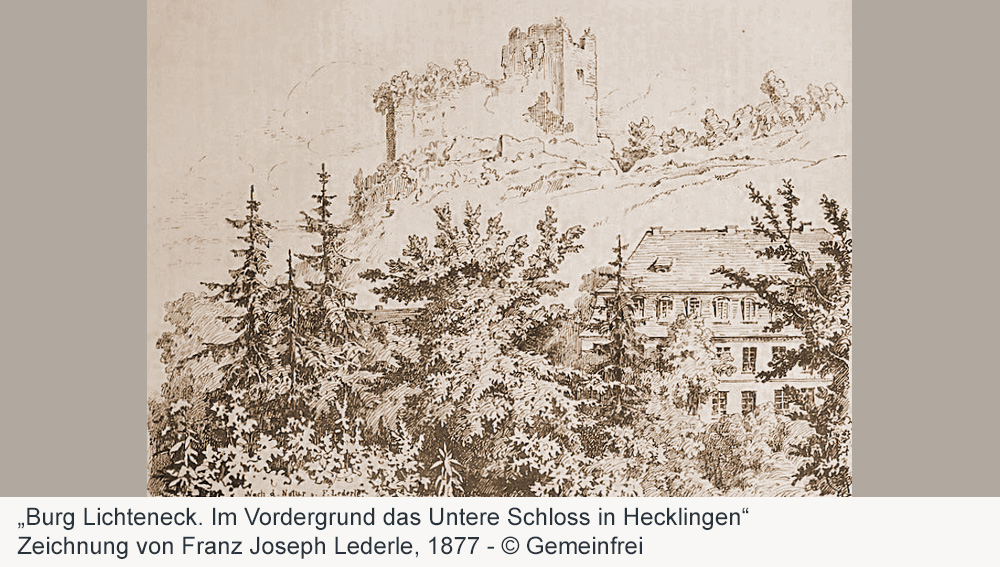 Burg Lichteneck (Kenzingen) (Liehtenekke) im Landkreis Emmendingen