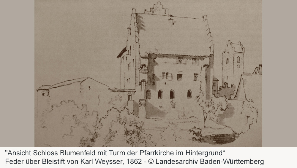 Schloss Blumenfeld im Landkreis Konstanz