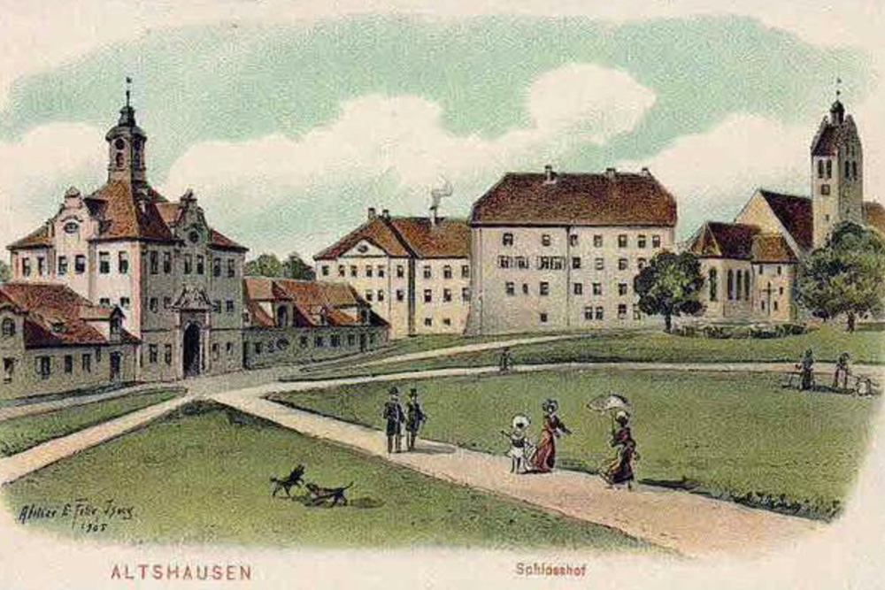 Schloss Altshausen (Alter und Neuer Bau) im Landkreis Ravensburg