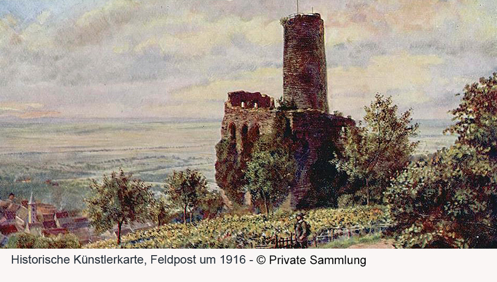 Strahlenburg (Schloss Strahlenberg) im Rhein-Neckar-Kreis