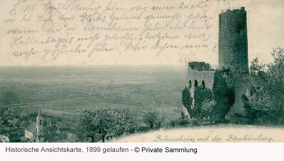 Strahlenburg (Schloss Strahlenberg) im Rhein-Neckar-Kreis