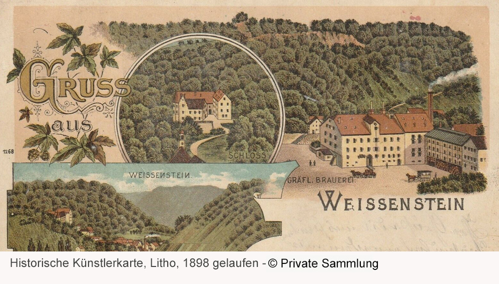 Schloss Weißenstein (Württemberg) im Landkreis Göppingen