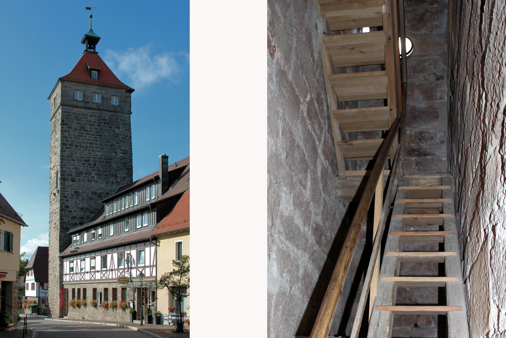 Stadtbefestigung Waldenburg (Württemberg) im Hohenlohekreis