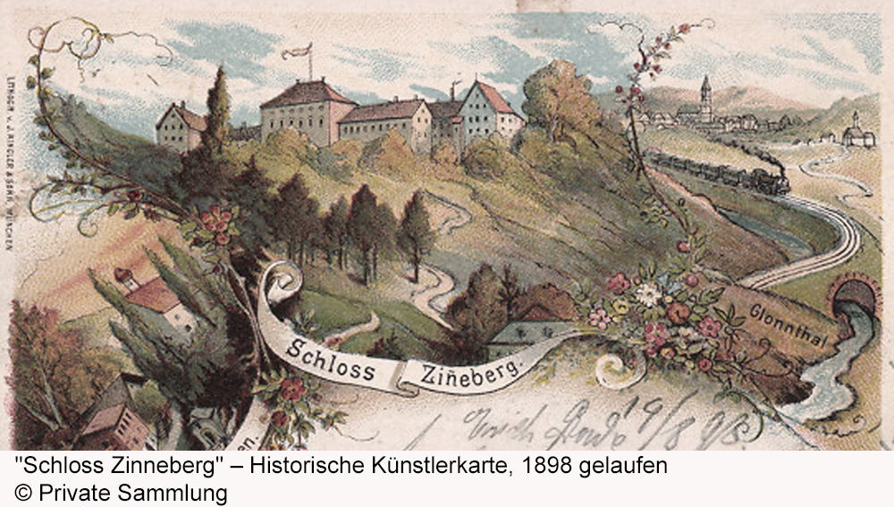 Schloss Zinneberg (Schloss Glana, Kloster Zinneberg) im Landkreis Ebersberg