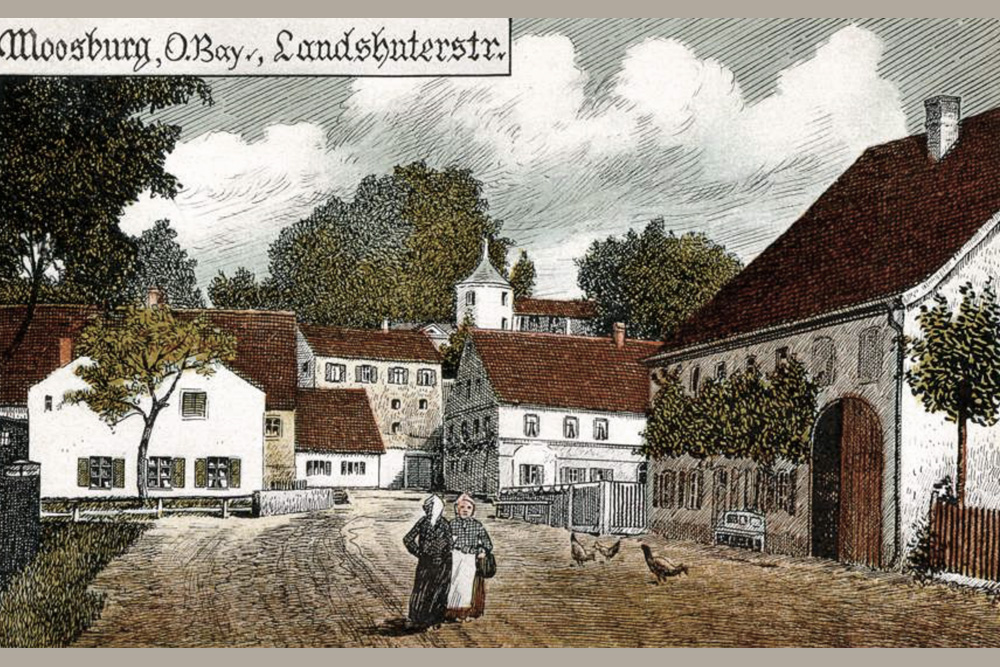 Stadtbefestigung Moosburg (an der Isar) im Landkreis Freising