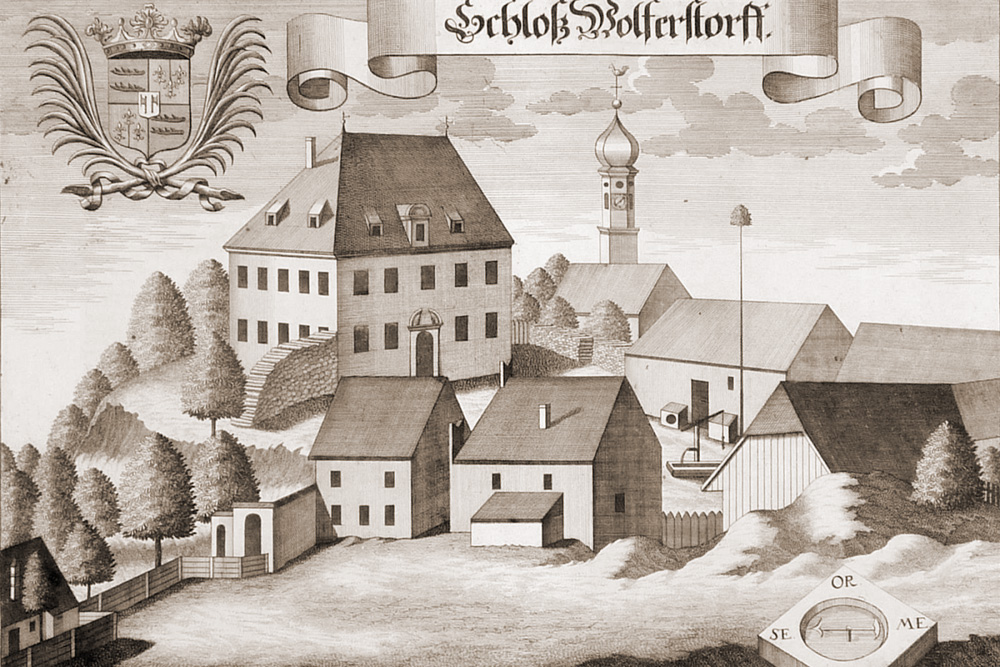 Schloss Wolfersdorf im Landkreis Freising