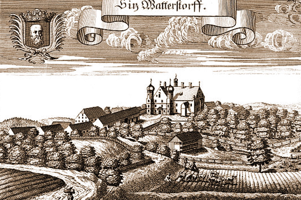 Schloss Wattersdorf (Watterdorf) im Landkreis Miesbach