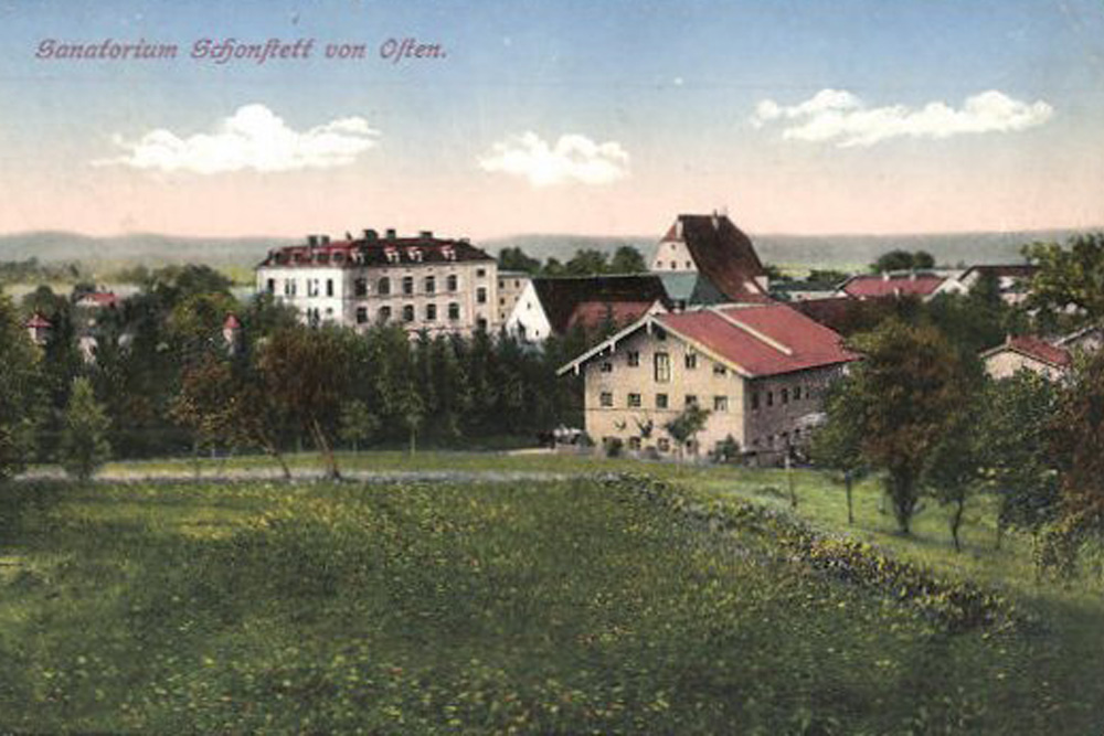 Schloss Schonstett (Wasserschloss, Hofmarksschloss) im Landkreis Rosenheim