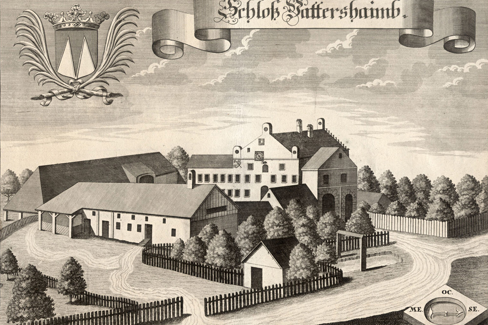 Schloss Vatersham (Gut Vatersham) im Landkreis Mühldorf am Inn