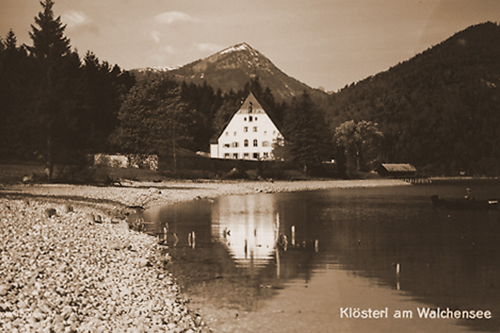 Kloster Walchensee („Klösterl“) im Landkreis Bad Tölz-Wolfratshausen