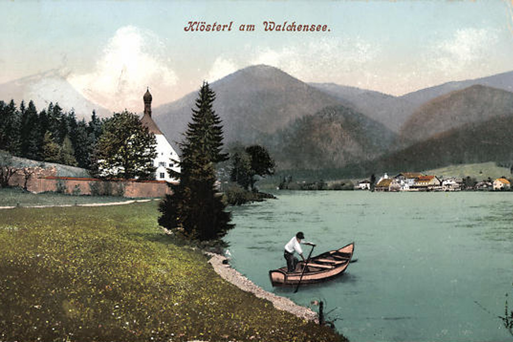 Kloster Walchensee („Klösterl“) im Landkreis Bad Tölz-Wolfratshausen