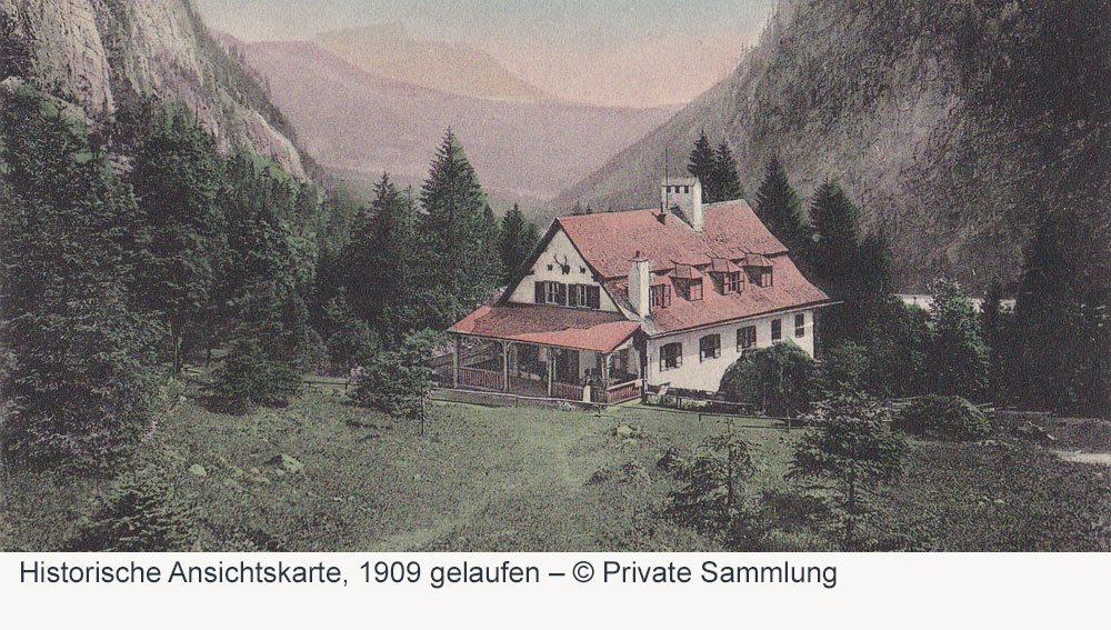 Wimbachschloss (Wimbachschlössl) im Landkreis Berchtesgadener Land