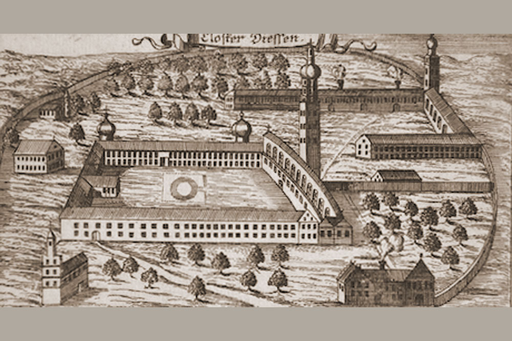 Kloster Dießen (ehemaliges Augustiner-Chorherren-Stift) im Landkreis Landsberg am Lech