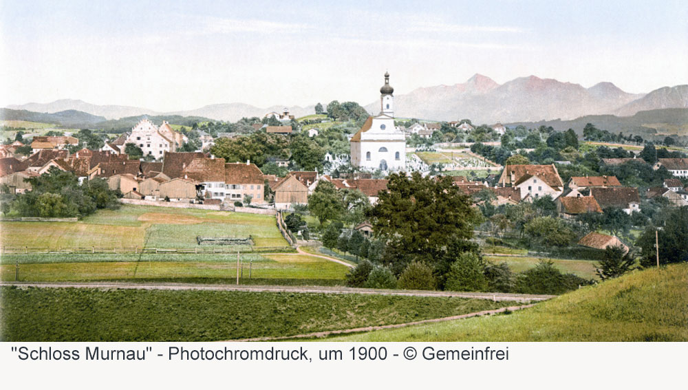 Schloss Murnau im Landkreis Garmisch-Partenkirchen